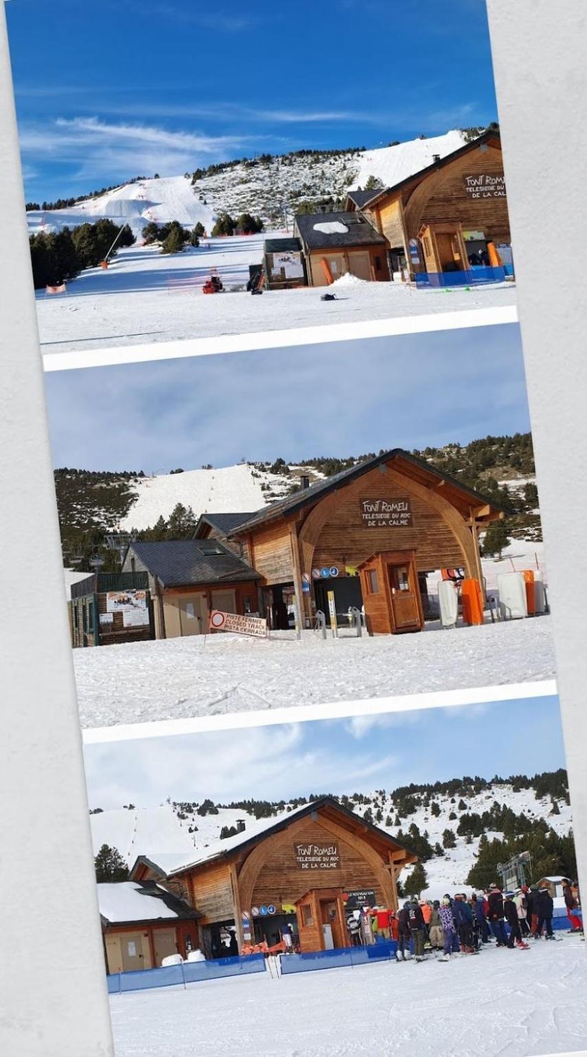 Apt Cosy, 4 Pers, Plein Centre Ville, Parking Offert Font-Romeu-Odeillo-Via Eksteriør billede